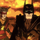 Red Robin and Batman in Batman Ninja.